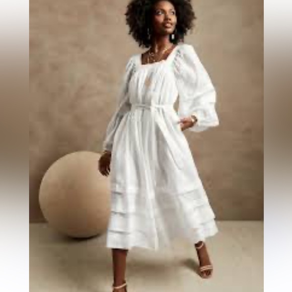 Banana Republic RAMIE MIDI DRESS - Picture 1 of 9